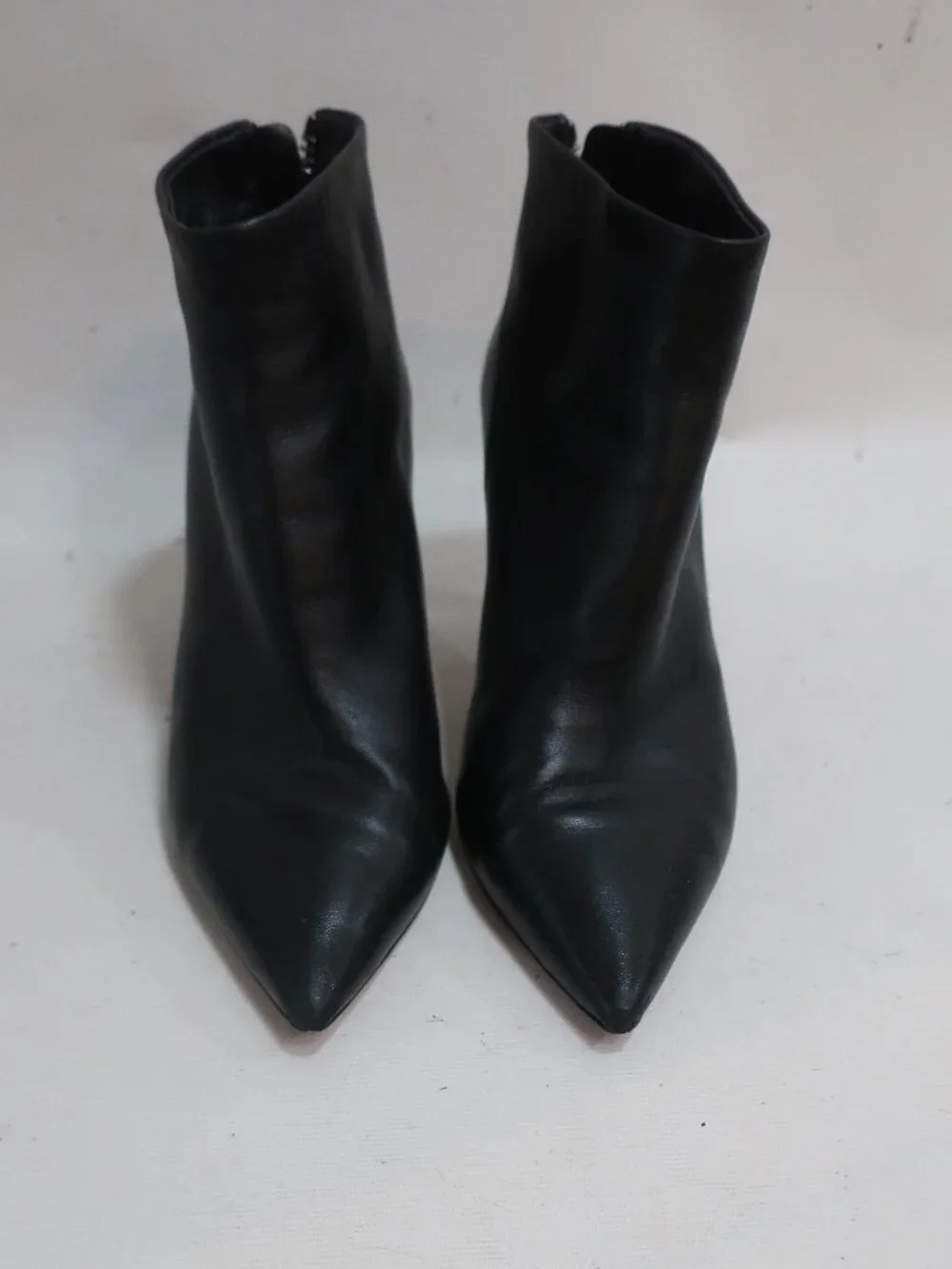 Womens Tamara Mellon Black Stark Leather Ankle Booties 38 US/8